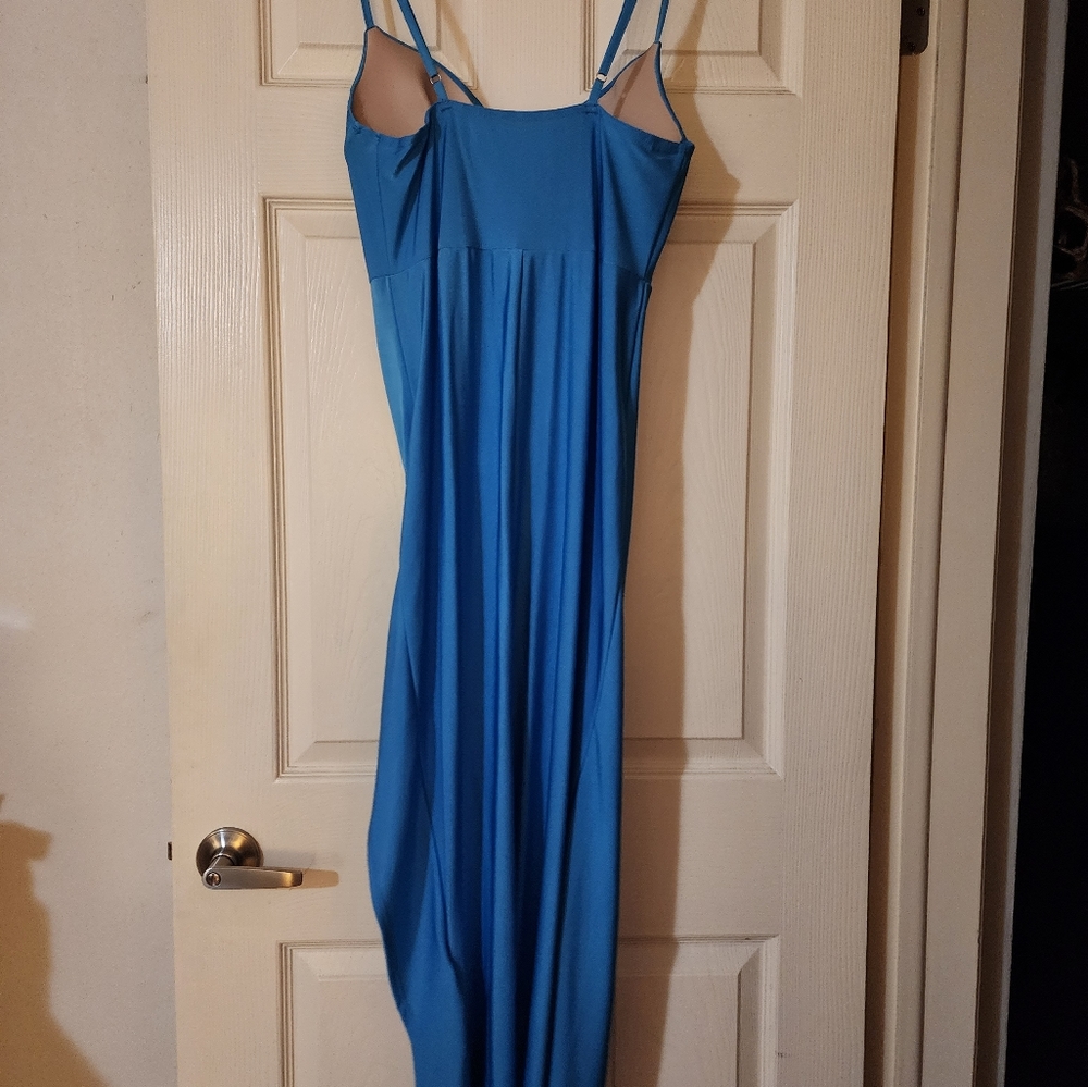 SHEIN Strappy Party Dress w/Slit NWT L - Picture 2 of 7